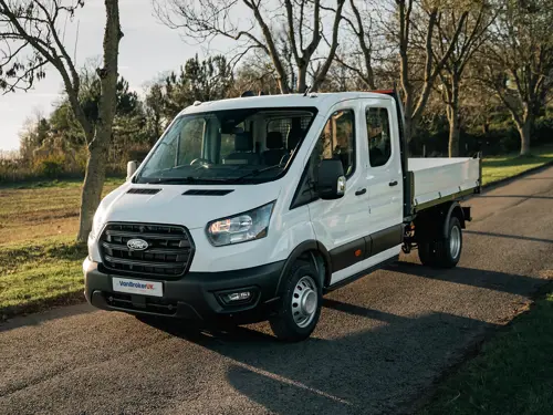 Ford Transit Double Cab Tipper 350 L3 Diesel FWD 2.0 Ecoblue 130PS Leader D/Cab Tipper 1 WAY