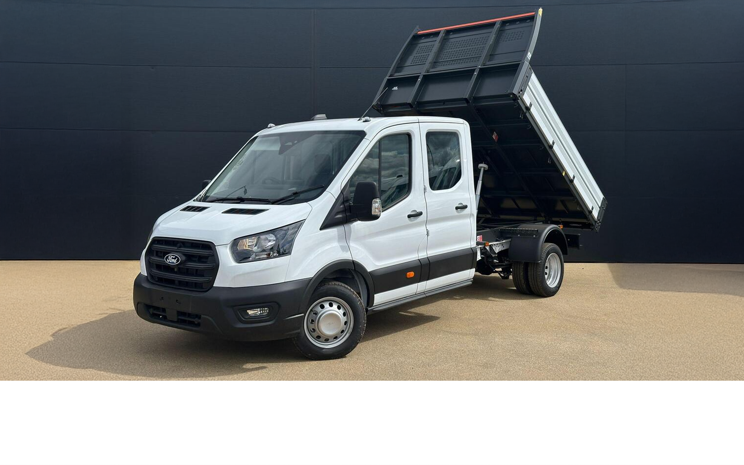 Ford Transit 350 L3 Diesel FWD 2.0 Ecoblue 130PS Leader D/Cab Tipper 1 WAY